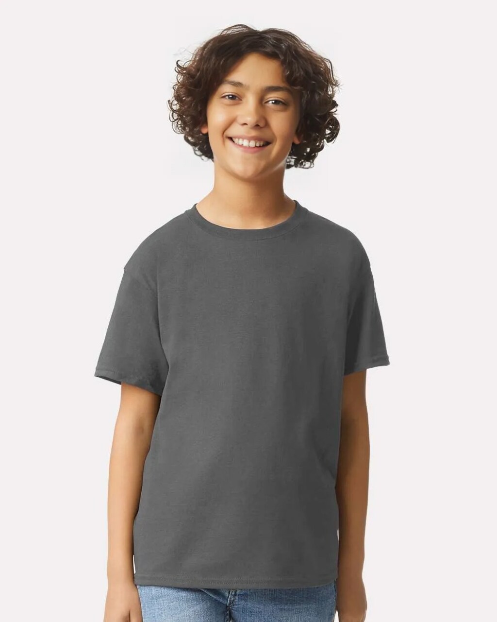 Gildan® Ultra Cotton Youth Crewneck Short Sleeve T-Shirt Perfect for School, Sports & Custom Printing Cotton Tee